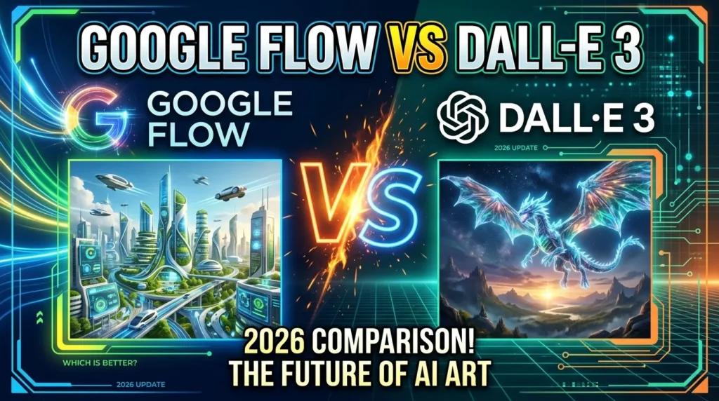 Google Flow vs DALL-E 3 comparison 2026