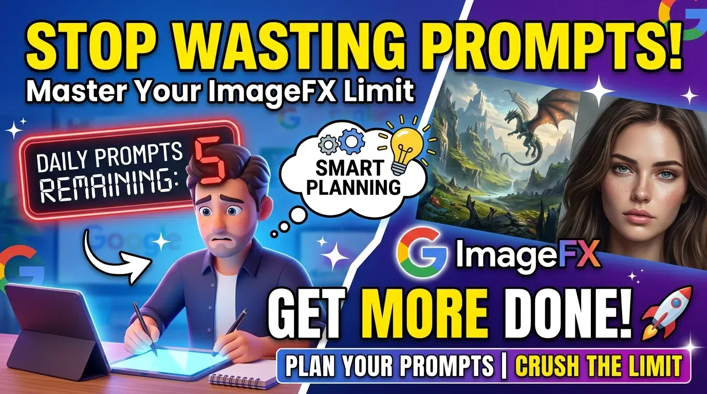 Tips to get more images from Google ImageFX within the official daily limit 2026