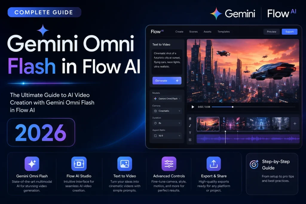 Gemini Omni Flash in Flow AI complete guide 2026